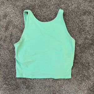 Lululemon sz 6 Align high neck tank top EUC wild mint